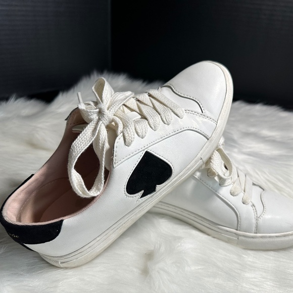 Leather trainers Kate Spade White size 5.5 US in Leather  Kate Spade Leather Low Top Sneakers